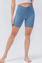 Slim Fit V-Waistband Sports Shorts - Elena Rae Co.