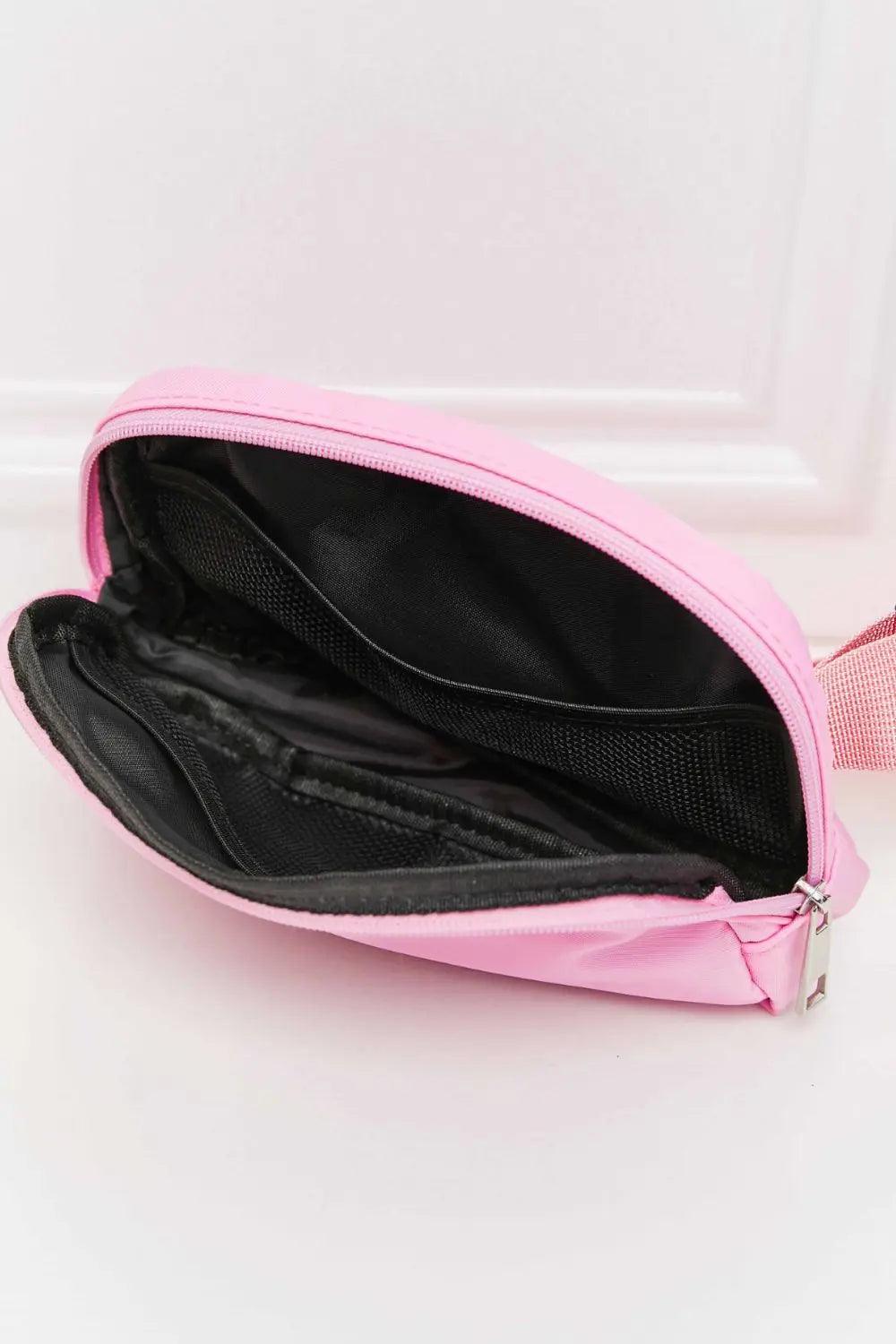 Buckle Zip Closure Fanny Pack - Elena Rae Co.