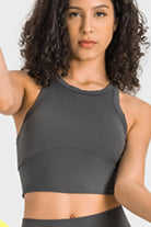 Racerback Cropped Sports Tank - Elena Rae Co.