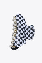 Heart Print Claw Clip - Elena Rae Co.