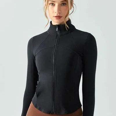 Zip Up Active Outerwear with Pockets - Elena Rae Co.