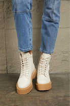 East Lion Corp Platform Combat Boots - Elena Rae Co.