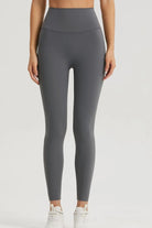 Wide Waistband Sports Leggings - Elena Rae Co.