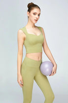 Sweat Absorbing Sleeveless Sports Bra - Elena Rae Co.