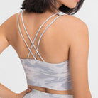 Double-Strap Cross-Back Sports Bra - Elena Rae Co.