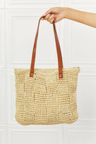 Fame Picnic Date Straw Tote Bag.