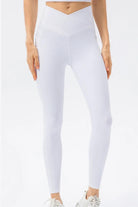 V Shape Waistband Slim Fit Long Sports Pants - Elena Rae Co.