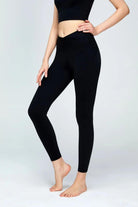 V-Waist Sports Leggings - Elena Rae Co.