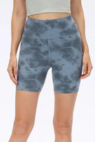 Wide Waistband Sports Shorts - Elena Rae Co.