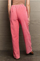 POL  Leap Of Faith Corduroy Straight Fit Pants - Elena Rae Co.