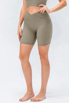 Slim Fit V-Waistband Sports Shorts - Elena Rae Co.