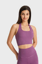 Breathable Halter Neck Sports Bra - Elena Rae Co.