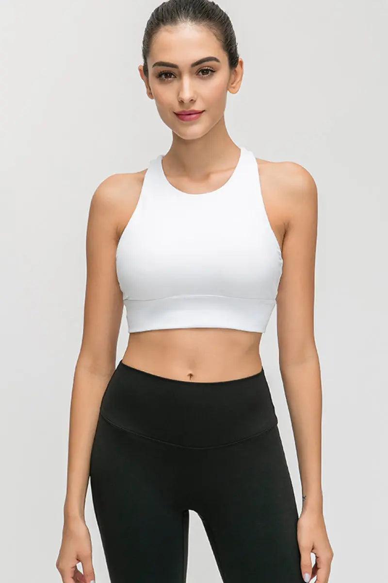 Halter Keyhole Sports Bra - Elena Rae Co.