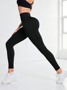 High Waist Active Leggings - Elena Rae Co.