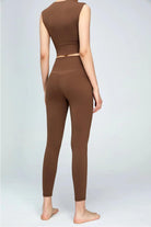 V-Waist Sports Leggings - Elena Rae Co.