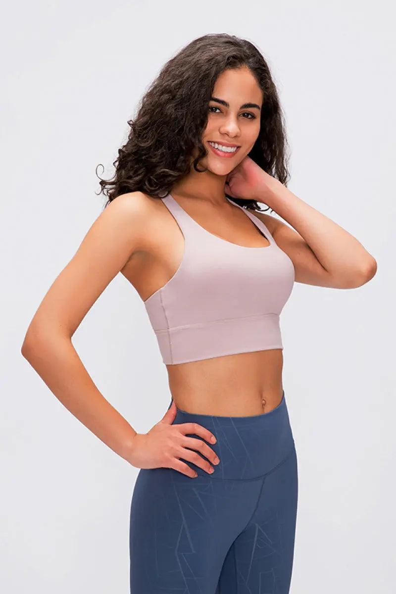 Double X Sports Bra - Basic Colors - Elena Rae Co.