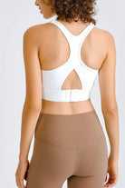 Cross Back Yoga Crop Top - Elena Rae Co.