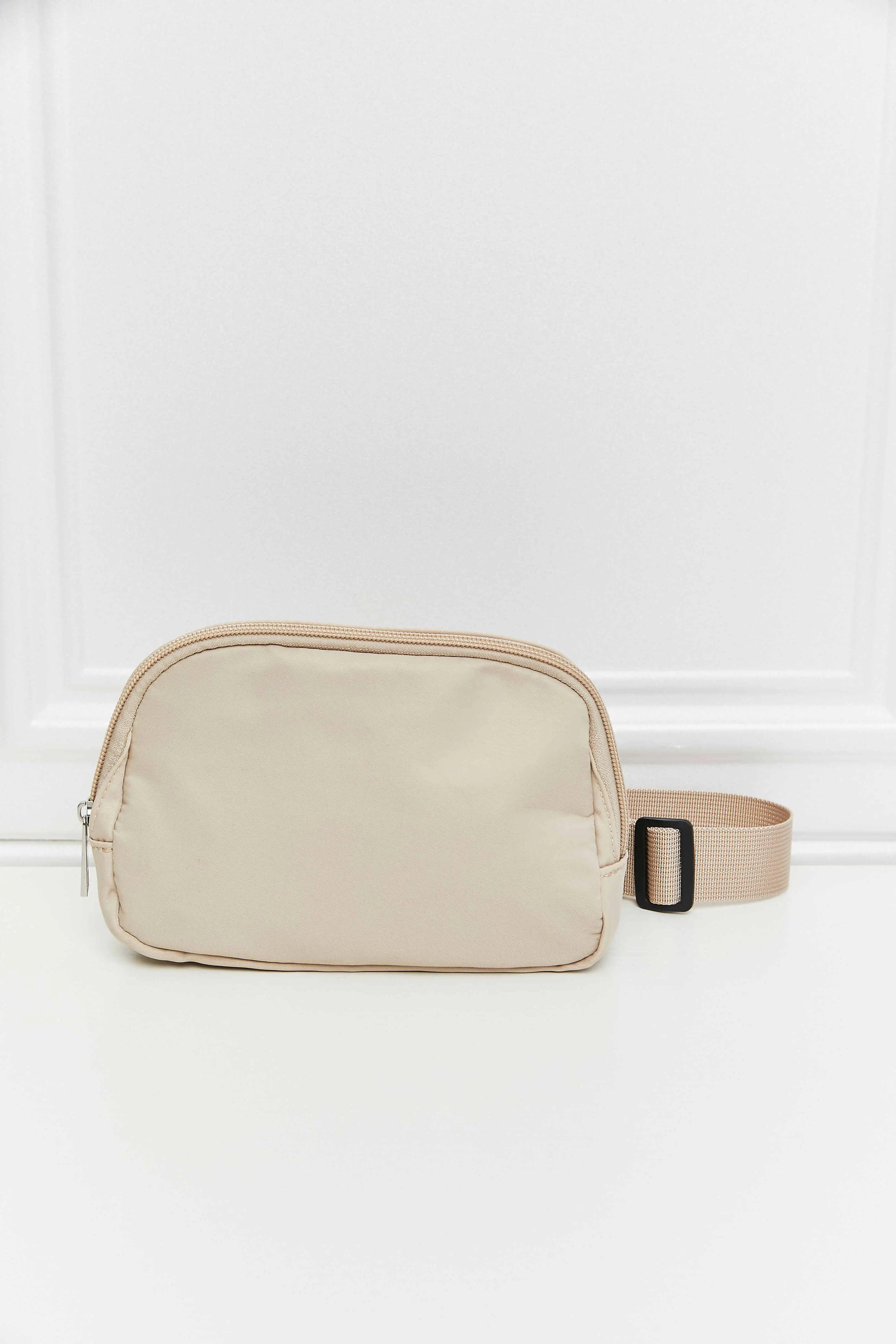 Buckle Zip Closure Fanny Pack - Elena Rae Co.