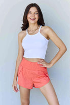 Ninexis Everyday Staple Soft Modal Short Strap Ribbed Tank Top in  Off White - Elena Rae Co.