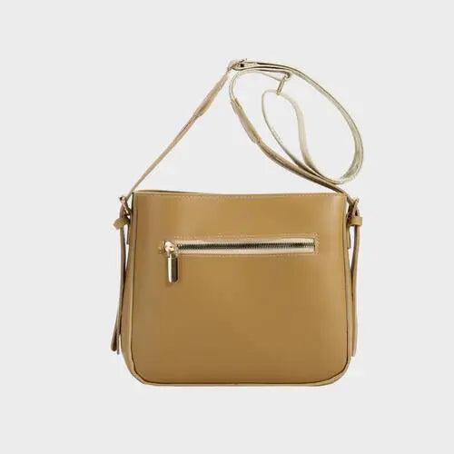 Small PU Leather Crossbody Bag - Elena Rae Co.