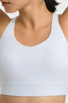 Breathable Crisscross Back Sports Bra - Elena Rae Co.