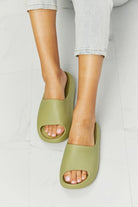 NOOK JOI In My Comfort Zone Slides in Green - Elena Rae Co.