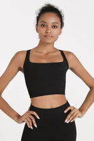 Crisscross Open Back Cropped Sports Cami - Elena Rae Co.