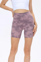 Wide Waistband Sports Shorts - Elena Rae Co.