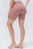 Slim Fit V-Waistband Sports Shorts - Elena Rae Co.