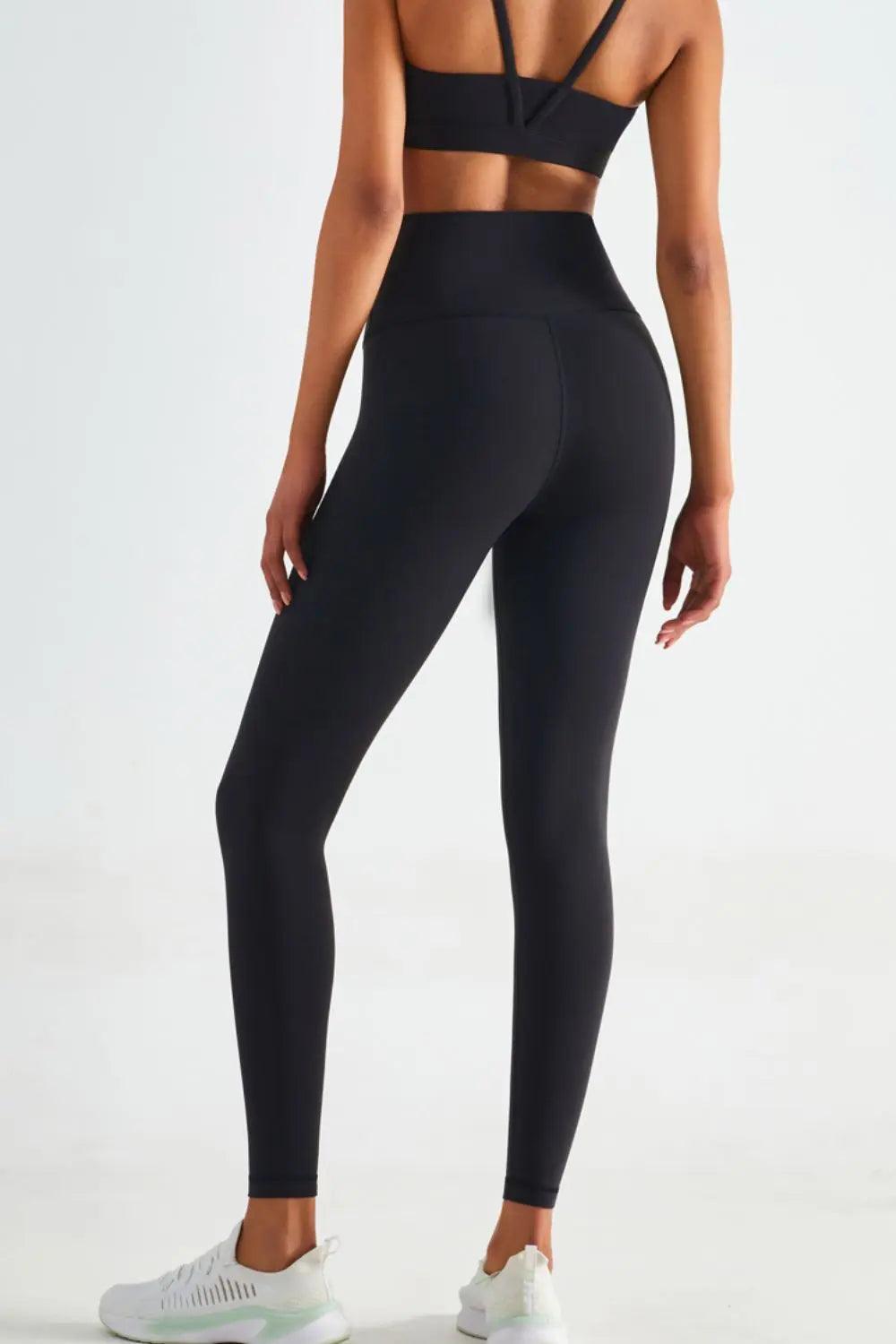 High Waist Sports Leggings - Elena Rae Co.