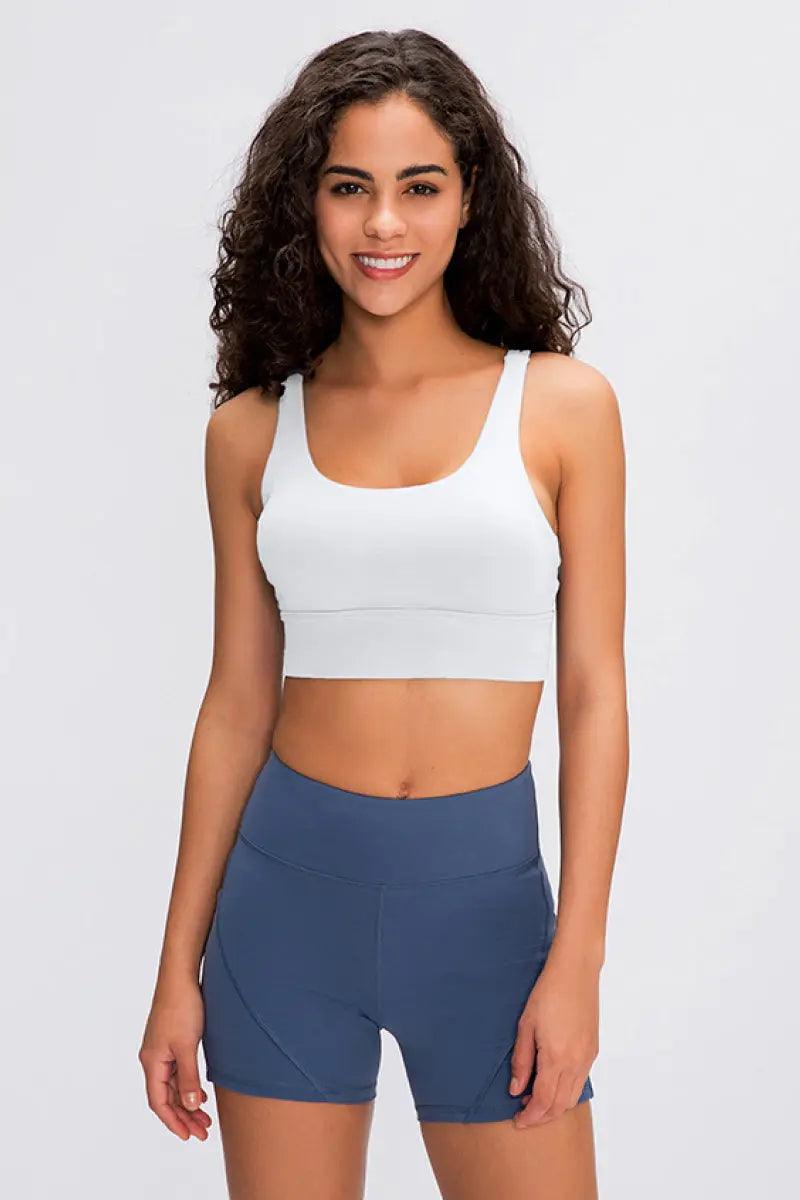 Double X Sports Bra - Basic Colors - Elena Rae Co.