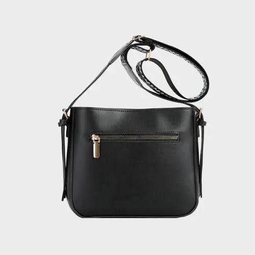 Small PU Leather Crossbody Bag - Elena Rae Co.