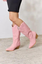 Forever Link Knee High Cowboy Boots - Elena Rae Co.