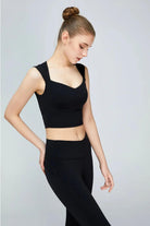 Sweat Absorbing Sleeveless Sports Bra - Elena Rae Co.