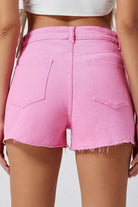 Distressed Denim Shorts - Elena Rae Co.