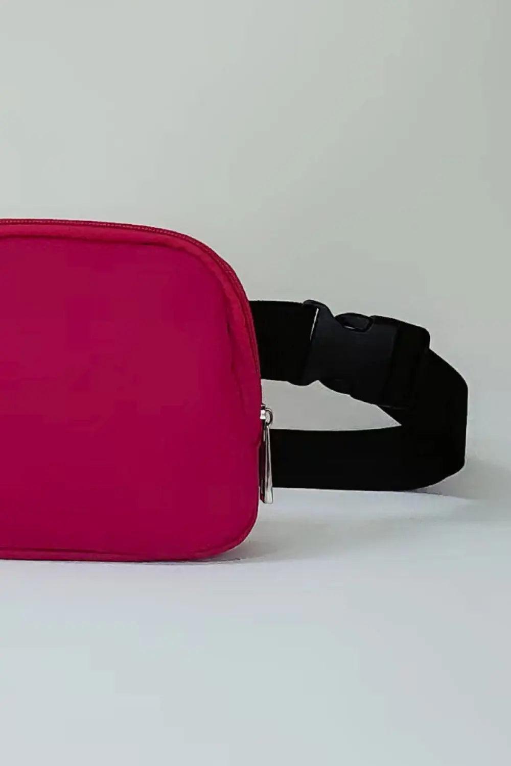 Buckle Zip Closure Fanny Pack - Elena Rae Co.