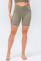 Slim Fit V-Waistband Sports Shorts - Elena Rae Co.