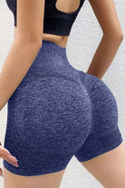 High Waist Active Shorts - Elena Rae Co.