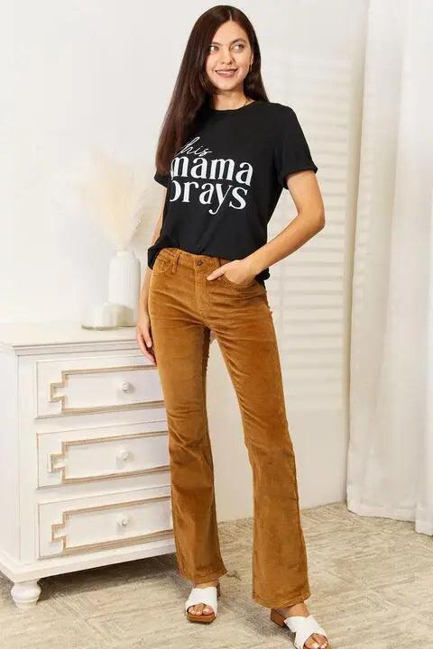 Simply Love THIS MAMA PRAYS Graphic T-Shirt - Elena Rae Co.