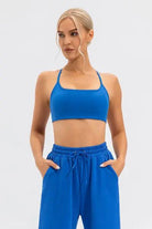 Crisscross Spaghetti Strap Active Cami - Elena Rae Co.