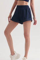 Smocked Waist Sports Shorts - Elena Rae Co.