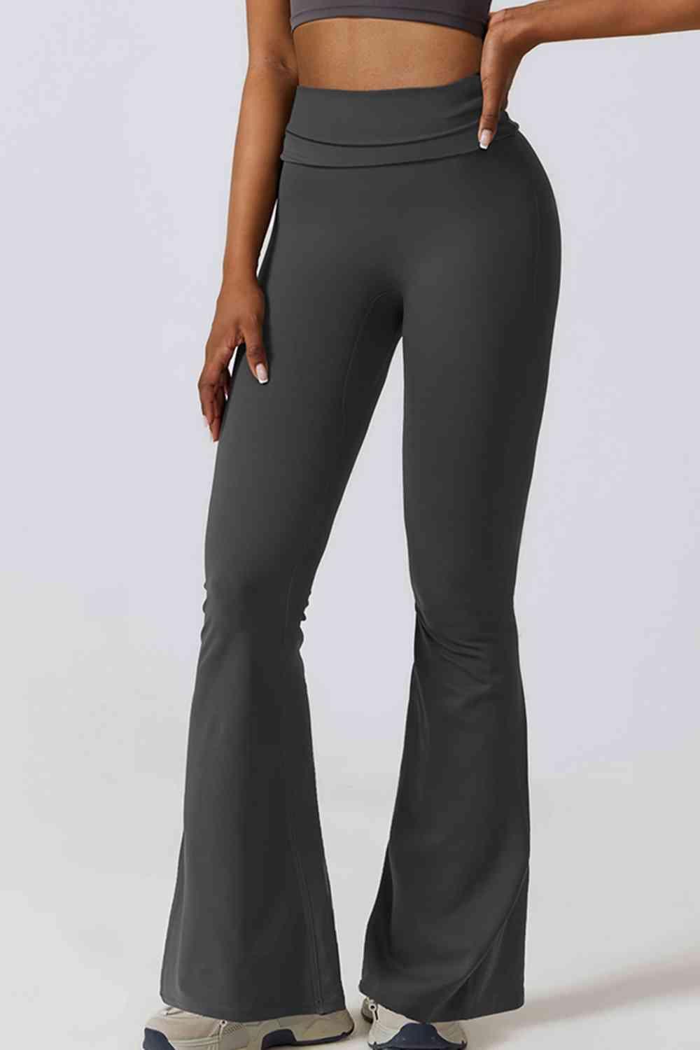 Halter Neck Flare Sport Jumpsuit - Elena Rae Co.