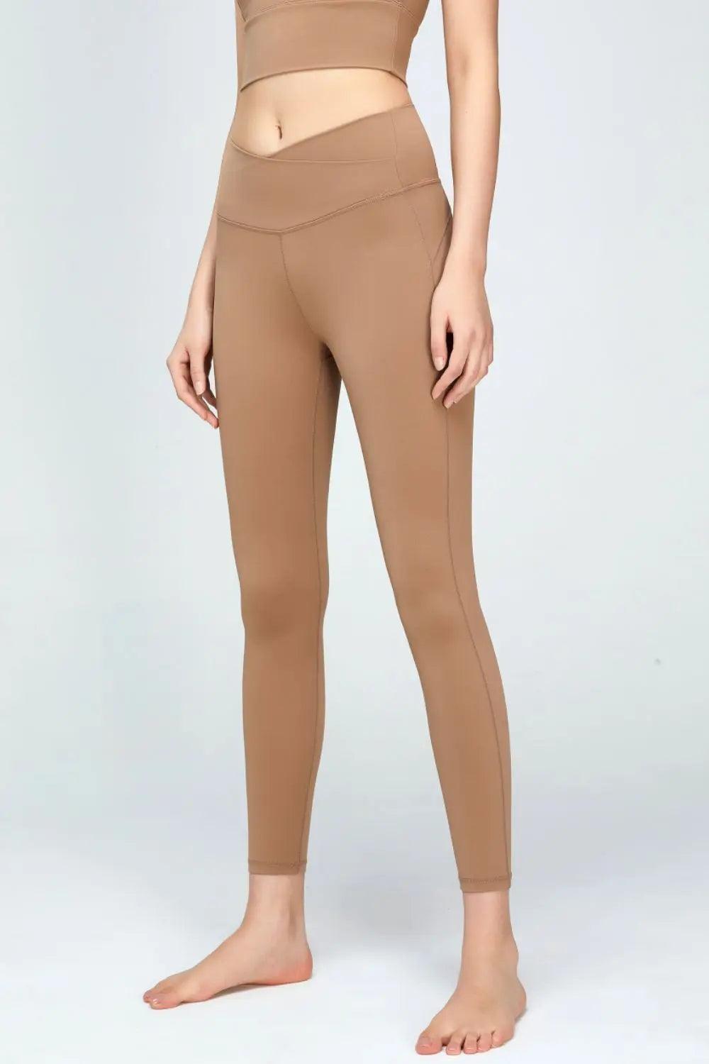 V-Waist Sports Leggings - Elena Rae Co.