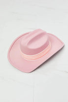 Fame Western Cutie Cowboy Hat in Pink.