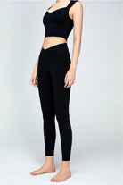 V-Waist Sports Leggings - Elena Rae Co.